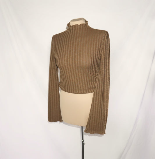 High Neck Knit Sweater