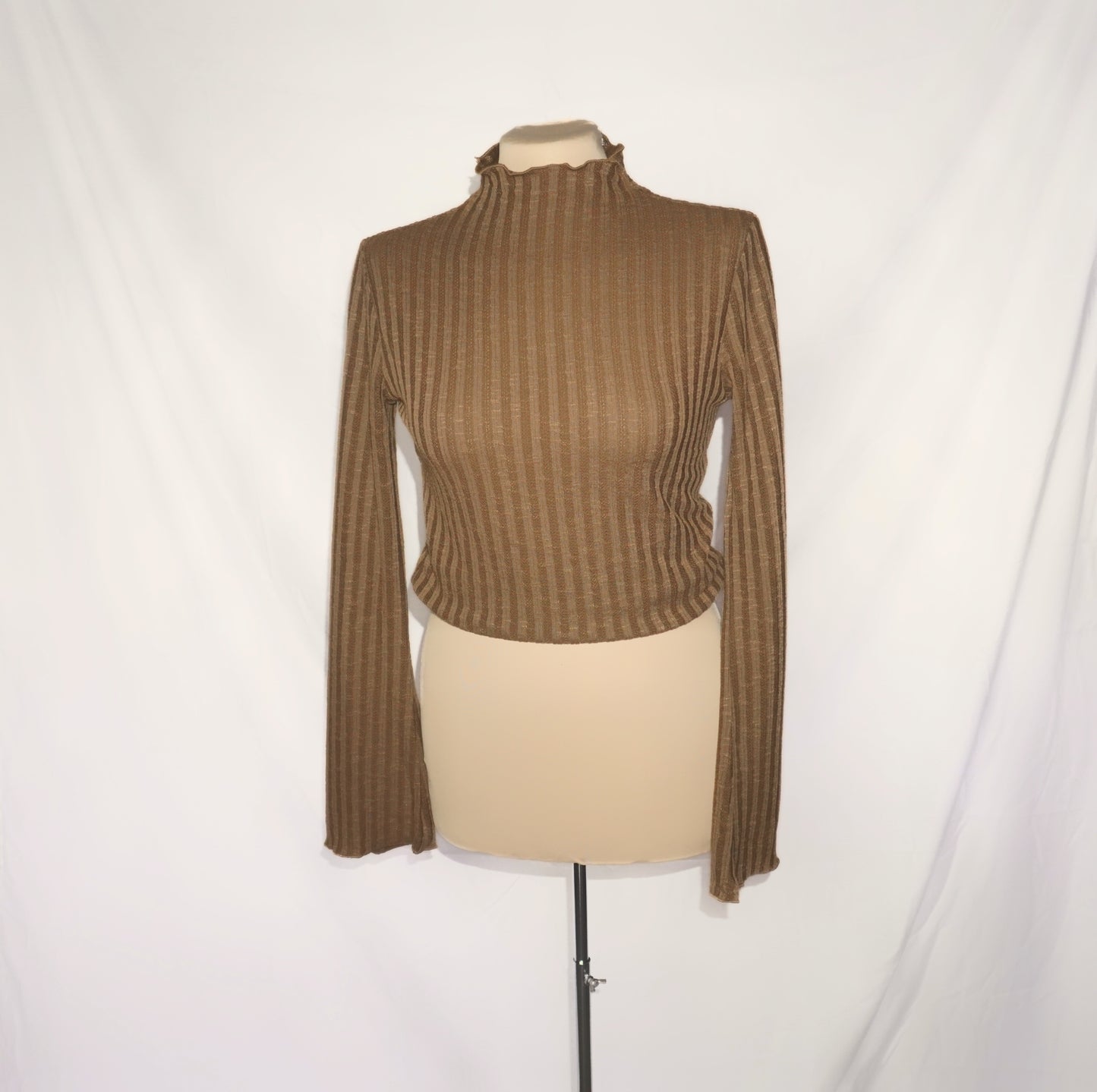 High Neck Knit Sweater